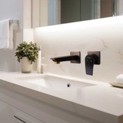 تصویر روشویی توکار مدل بیانکا پتسا سفید 