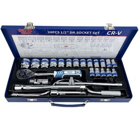 تصویر جعبه بکس 24 پارچه درایو 1/2 باس BOSS 