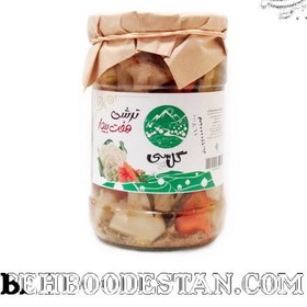 تصویر ترشی هفت بیجار ارگانیک 700گرم گل باغ سی Gol Bagh Si organic Haft Bijar mixed pickles 700g