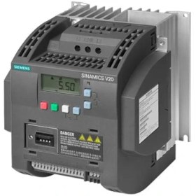 تصویر اینورتر سه فاز زیمنس Siemens V20 توان 4KW کد 6SL3210-5BE24-0UV0 