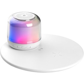 تصویر شارژر بی سیم مدل RGB Bluetooth Speaker 