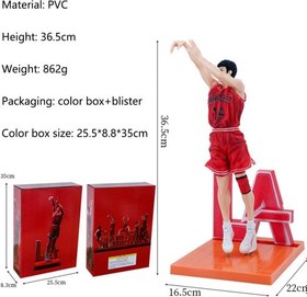 تصویر فیگور مدل اسلم دانک Slam Dunk مجموعه 4 عددی 