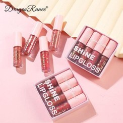 تصویر پک 4 تایی لیپ گلاس شاین دراگون رانی Dragon ranee lip gloss