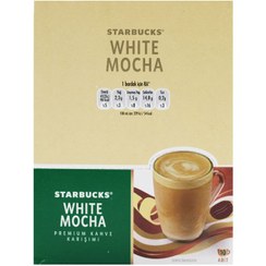 تصویر قهوه فوری White Mocha وایت موکا استارباکس StarBucks White Mocha 24g