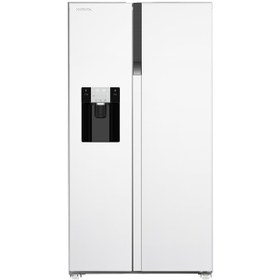 تصویر یخچال فریزر ساید بای ساید ایکس ویژن مدل HS600Si انرژی A+ 