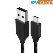 تصویر کابل تبدیل USB به USB-C راو پاور مدل RP-CB017 طول 0.9 متر RAVPower RP-CB017 USB A to USB-C 0.9M Cable