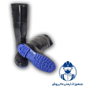 تصویر چکمه زنانه شهپر مشکی 