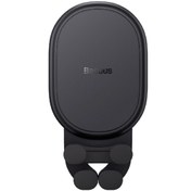تصویر شارژر بی‌سیم و پایه نگهدارنده گوشی بیسوس مدل Car Mount Pro 15W Baseus Stable Gravitational Wireless Charging Car Mount Pro 15W Air Outlet Version