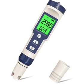 تصویر پی اچ سنج قلمی پنج کاره 