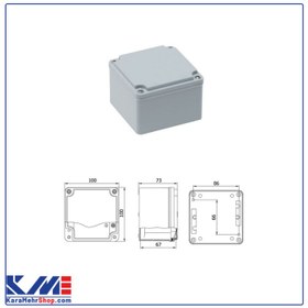 تصویر جعبه آلومینیومی 402506 