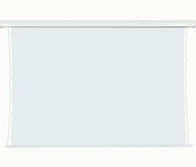 تصویر پرده پروژکتور برقی 120 اینچ دیواری سفید (بدون حاشیه) 