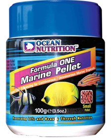 تصویر غذای ماهی فرمول ۱ اوشن نوتریشن Ocean Nutrition Formula One Pellets Small