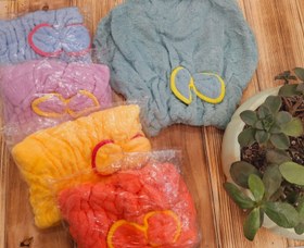 تصویر کلاه حمام پاپیونی 