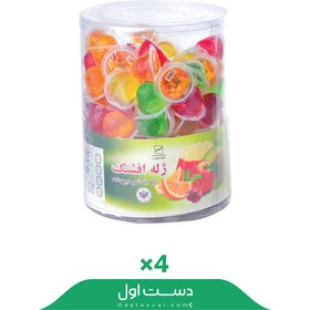 تصویر ژله 120 عددی پی وی سی افشنگ کارتن 4تایی 