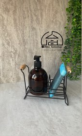 تصویر جا مایع استند دار فلزی 