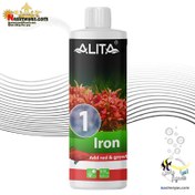 تصویر محلول کود آهن آکواریوم آلیتا حجم ۵۰۰ میلی لیتر 