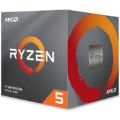 تصویر پردازنده مرکزی ای ام دی سری RYZEN 5 مدل 3600XT ا AMD RYZEN 5 3600XT Desktop TRAY CPU AMD RYZEN 5 3600XT Desktop TRAY CPU