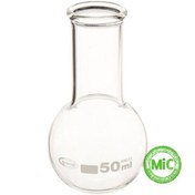 تصویر بالن ته صاف 50 سی سی - یونی گلس Flat bottom flask 50cc - Uniglass