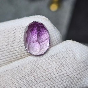 تصویر نگین سنگ آمیتیست معدنی کد 36486 