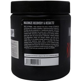 تصویر پودر مکس گلوتامین مکس ماسل 400 گرم 