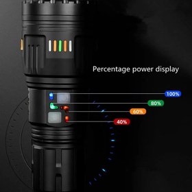 تصویر چراغ قوه آر ال مدل G600 دستی LED زوم دار ۵۰۰۰ لومن 