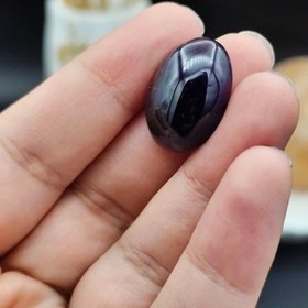 تصویر نگین آمیتیست تراش دامله طبیعی اصل معدنی کد 9286 