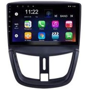 تصویر پخش فابریک پژو 207 حافظه رم 2 گیگ 11 اینچ مدل Peugeot 207 Car Player Fabrik Peugeot 207 Android 11inch