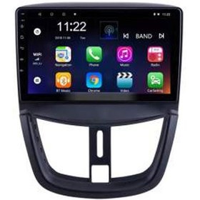 تصویر پخش فابریک پژو 207 حافظه رم 2 گیگ 11 اینچ مدل Peugeot 207 Car Player Fabrik Peugeot 207 Android 11inch