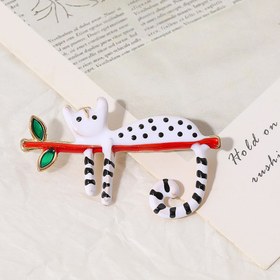 تصویر گلسینه گربه خوشحال 