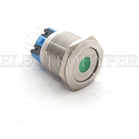 تصویر کلید چراغ دار فلزی 