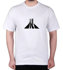 تصویر تی‌شرت با طرح برج آزادی 