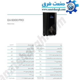 تصویر خوشبوکننده هوا مدل EA 6000 PRO 