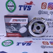 تصویر چهارشاخ کلاچ کامل موتور سیکلت هوندا ۴ پیچ صفحه ضخیم 