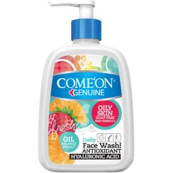 تصویر ژل شستشوی صورت کامان مخصوص پوست چرب حجم ۵۰۰ میلی‌لیتر 