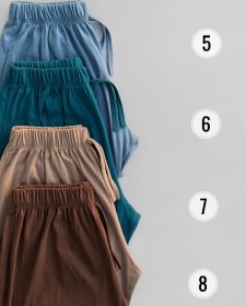 تصویر شلوارک نخ پنبه 1394 