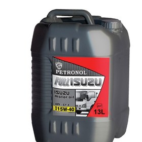 تصویر روغن موتور دیزلی پترونول فول ایسوزو 15W40 حجم 13 لیتر Petronol Full Isuzu 15W40 Diesel Oil 13 L