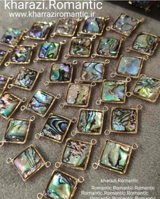 تصویر صدف آبالون دو حلقه 