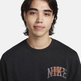 تصویر سویشرت مردانه نایکی مدل Club Fleece آستین بلند 