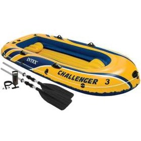 تصویر قایق بادی اینتکس مدل challenger ا Intex Challenger Inflatable Boat Intex Challenger Inflatable Boat