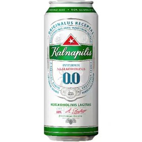 تصویر ماءالشعیر کاناپیلیس 500 میلی لیتر باکس 24 عددی Kalnapilis Alcohol Free Beer 500 ml