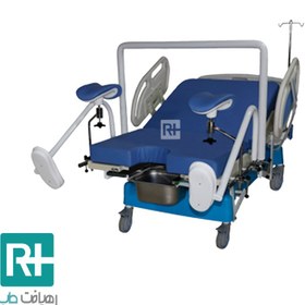 تصویر تخت ژینکولوژی برقی زنان و زایمان مدل LDR LDR electric gynecology bed for obstetrics and gynecology