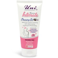 تصویر ژل بهداشتی بانوان یونی لد 185میل uni led Feminine Intimate Cleansing Gel 200ml