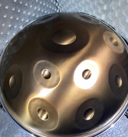 تصویر هنگدرام ر مینور استیل ۱۱ نت D kurd stainless steel 11 note