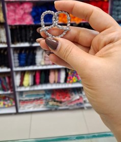 تصویر دکمه (دکمه نما) - نقره ایی 