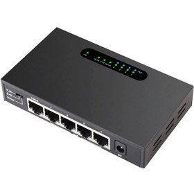 تصویر سوئیچ 4 پورت مارلیک تک TXE104 Marlik Tech TXE104 4-Port 10/100 Mbps Switch