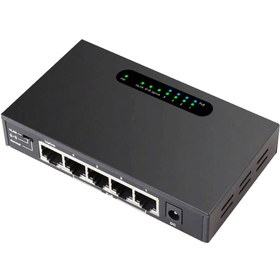 تصویر سوییچ 5 پورت مارلیک تک مدل TXE104 ا MARLIK TECH TXE104 5 Ports Desktop Switch MARLIK TECH TXE104 5 Ports Desktop Switch