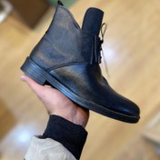 تصویر نیم بوت زنانه مشکی 
