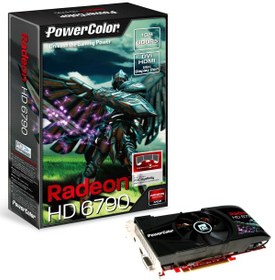 تصویر کارت گرافیک POWERCOLOR HD6790 1G DDR5 (استوک) 