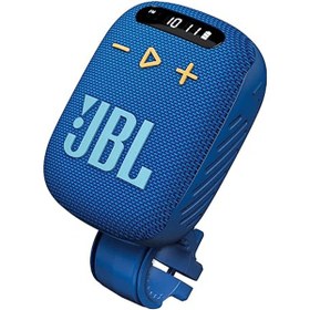 تصویر بلندگوی بلوتوث قابل حمل JBL Wind 3 و رادیو تیونر FM برای دسته دوچرخه JBL Wind 3 Portable Bluetooth Speaker and FM Tuner Radio for Bike Handlebars