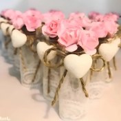 تصویر گیفت عقد و حنا مدل گل رز 